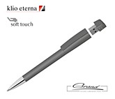 Ручка с флеш-картой «Turnus Softtouch», черная