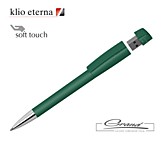 Ручка с флеш-картой «Turnus Softtouch», зеленая