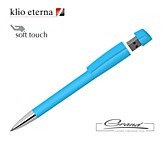 Ручка с флеш-картой «Turnus Softtouch», голубая