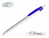 Ручка шариковая «Pim», белая с синим