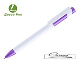 Ручка шариковая «Mava», белый/фиолетовый 