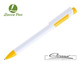 Ручка шариковая «Mava», белый/желтый