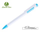 Ручка шариковая «Mava», белый/голубой 
