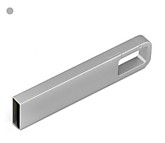 USB-флешка «Hook Silver» с карабином