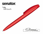 Ручка шариковая «Bridge Soft Touch», красная