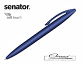 Ручка шариковая «Bridge Soft Touch» в СПб, синяя