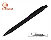 Ручка металлическая «ENIGMA», черная с фиолетовым