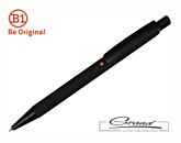 Ручка шариковая «ENIGMA» в СПб, черная с оранжевым