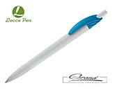 Эко-ручка шариковая «Re-Pen Push», голубая