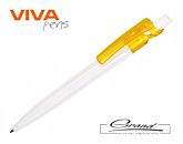 Ручка шариковая «Maxx White Bis», белая с желтым
