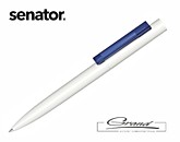 Ручка шариковая «Headliner Polished Basic», белая с синим