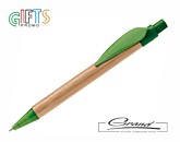 Эко-ручка шариковая «Eco Leaf», зеленая