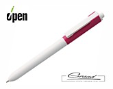 Ручка шариковая «Hint Special», белая с розовым