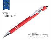 Ручка шариковая со стилусом «LEKOR», красная