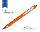 Ручка шариковая со стилусом «LEKOR», оранжевая