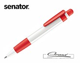 Ручка шариковая «Big Pen Polished», белая с красным