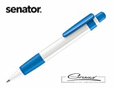 Ручка шариковая «Big Pen Polished», белая с синим