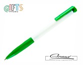 Ручка шариковая «Astro», белая со светло-зеленым