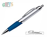 Ручка шариковая «Cover Silver», синяя с серебром