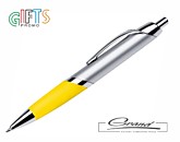 Ручка шариковая «Cover Silver», желтая с серебром