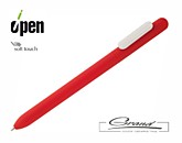Ручка «Slider Soft Touch», красная