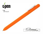 Ручка «Slider Soft Touch», оранжевая