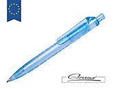 Эко-ручка шариковая «TINZO», R-PET пластик, голубая