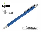 Ручка металлическая «Button Up», синяя