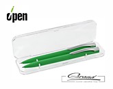 Набор «Pin Soft Touch»: ручка и карандаш, зеленый