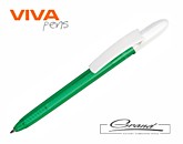 Ручка шариковая «Fill Color Bis», зеленая с белым