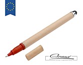 Ручка шариковая из бумаги «EcoTouch», красная