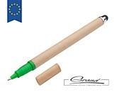 Ручка шариковая из бумаги «EcoTouch», зеленая