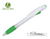 Ручка шариковая «Allegra Swing», белая с зеленым