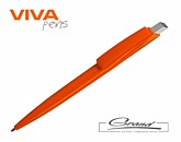Ручка пластиковая шариковая «Gito Solid», оранжевая