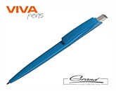 Ручка пластиковая шариковая «Gito Solid», голубая