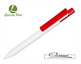 Ручка шариковая «Zen White» в СПб, белая с красным