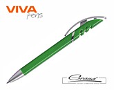 Ручка пластиковая шариковая «Starco Color», зеленая