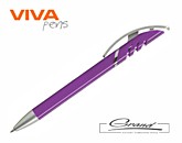 Ручка пластиковая шариковая «Starco Color», фиолетовая