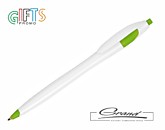 Ручка «Laura», белая с зеленым