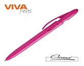 Ручка пластиковая шариковая «Rico Solid», розовая
