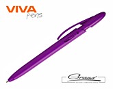 Ручка пластиковая шариковая «Rico Solid», фиолетовая