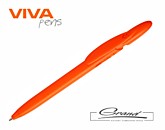Ручка пластиковая шариковая «Rico Solid», оранжевая