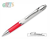 Ручка шариковая «Cover», белая с красным