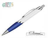 Ручка шариковая «Cover», белая с синим