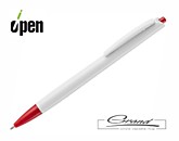 Ручка шариковая «Tick», белая с красным