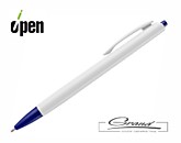Ручка шариковая «Tick», белая с синим