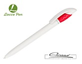 Ручка шариковая «Golf Green», белая с красным