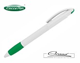 Ручка шариковая «Nove», белая с зеленым