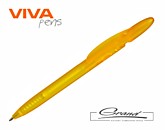 Ручка пластиковая шариковая «Rico Color», желтая