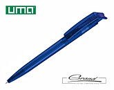 Ручка «Recycled Pet Pen Transparent», синяя